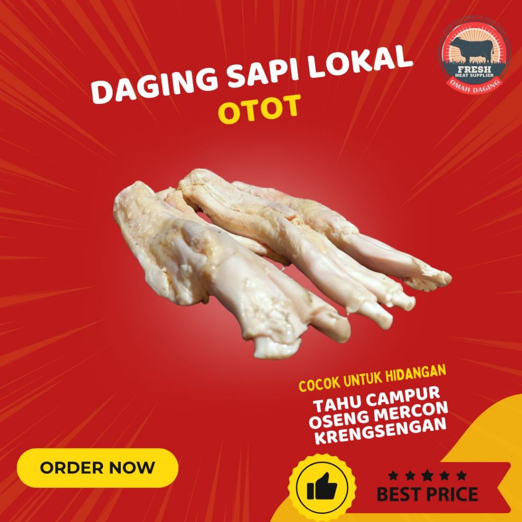 

Otot Tendon Sapi Urat Sapi Halal