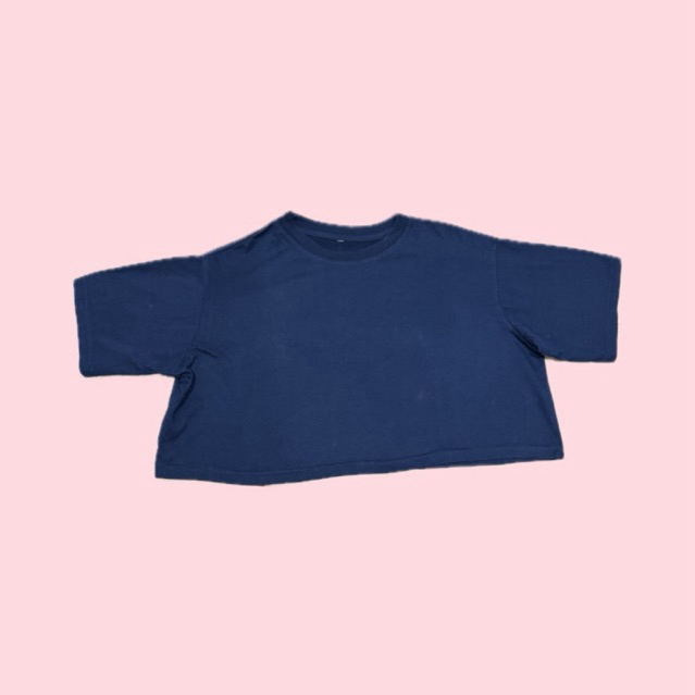 Preloved Crop Top Oversized