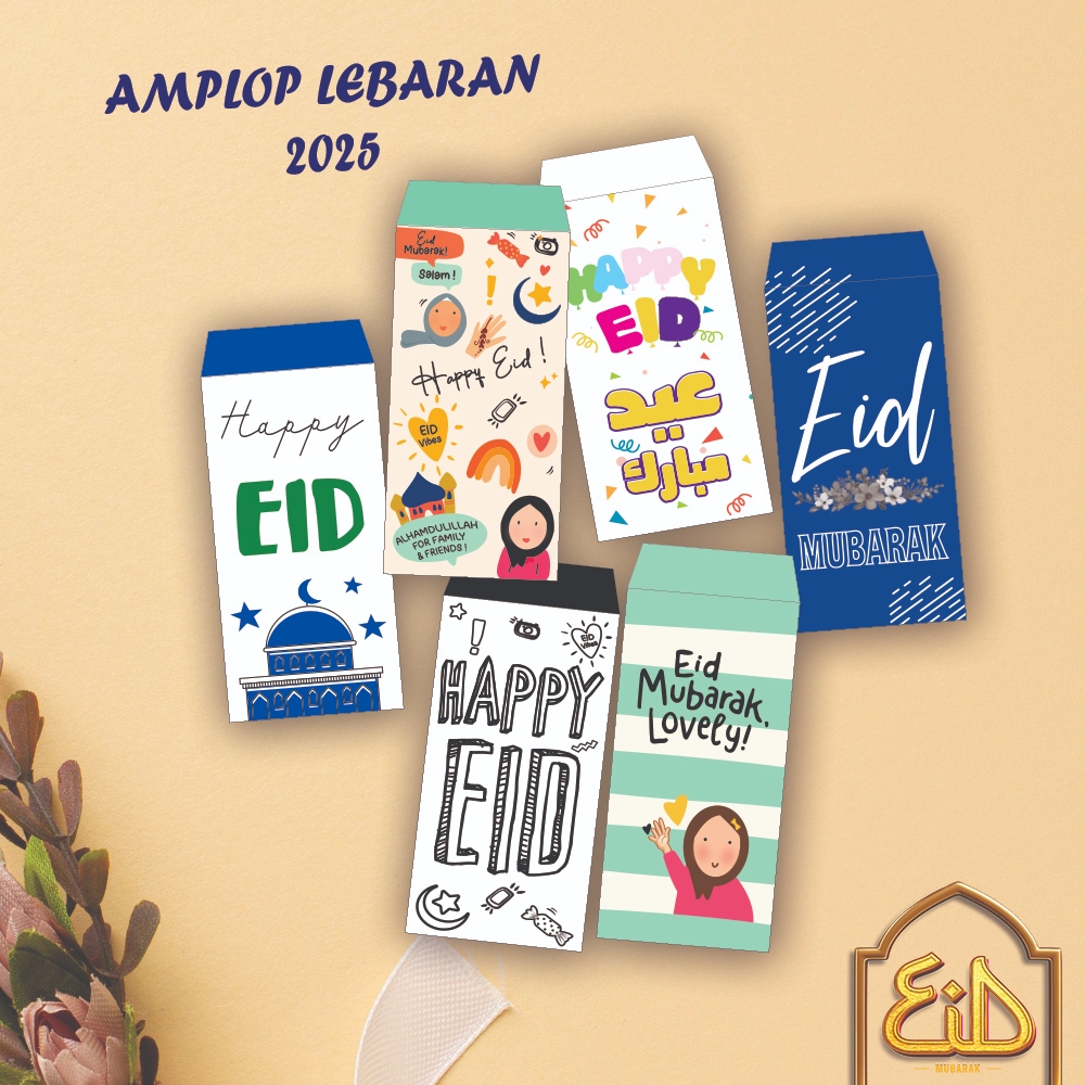 

(10 PCS) AMPLOP LEBARAN/EID MUBARAK/IDUL FITRI/RAMADHAN KAREEM/AMPLOP ANGPAO LEBARAN MOTIF