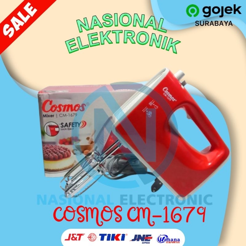 COSMOS HAND MIXER CM-1679/COSMOS MIXER LISTRIK CM1679/COSMOS MIXER TANGAN CM 1679/COSMOS MIXER CM167