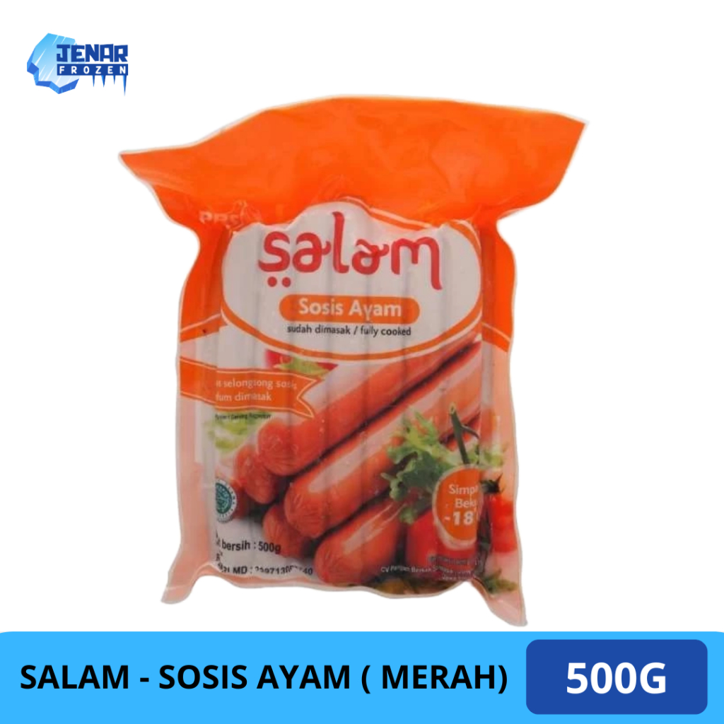 

Salam Sosis Ayam Merah Panjang Dan Pendek 500 gram