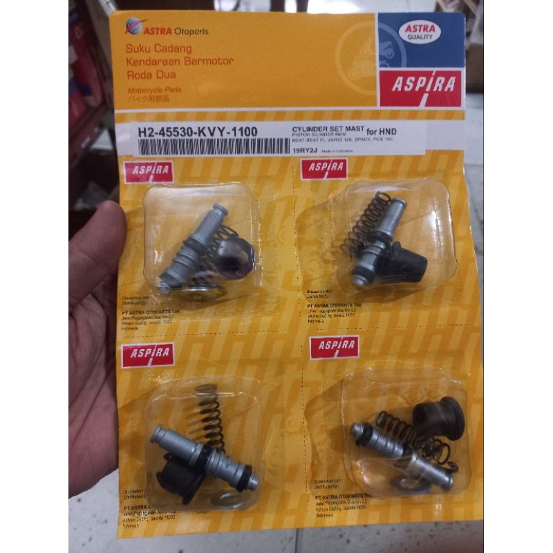 master rem kit aspira beat,beat fi,vario,scopi,vario125