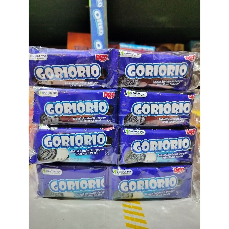 

Deo Goriorio Biskuit Sandwich ( isi 20 pcs )