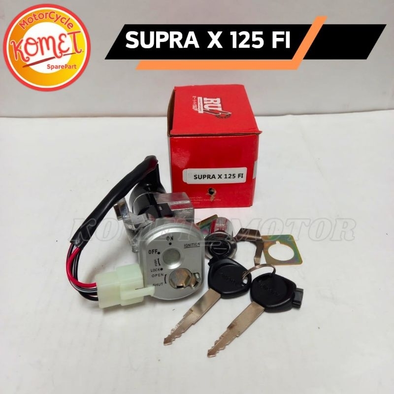 [KOMET] KUNCI KONTAK SET SUPRA X 125 FI KABEL 4 [RUI]