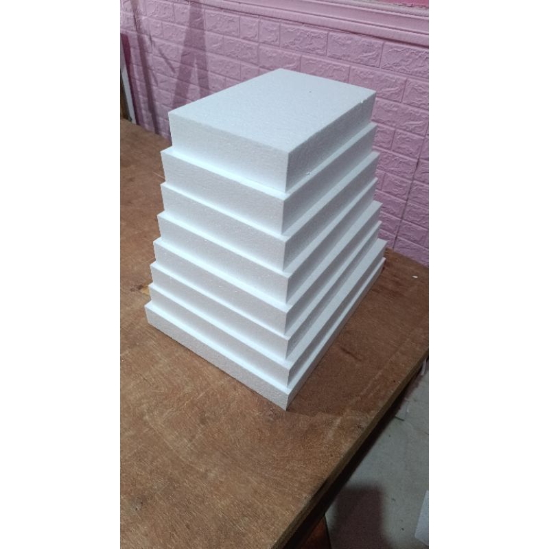 lembaran styrofoam 15x10 tebal 2 cm