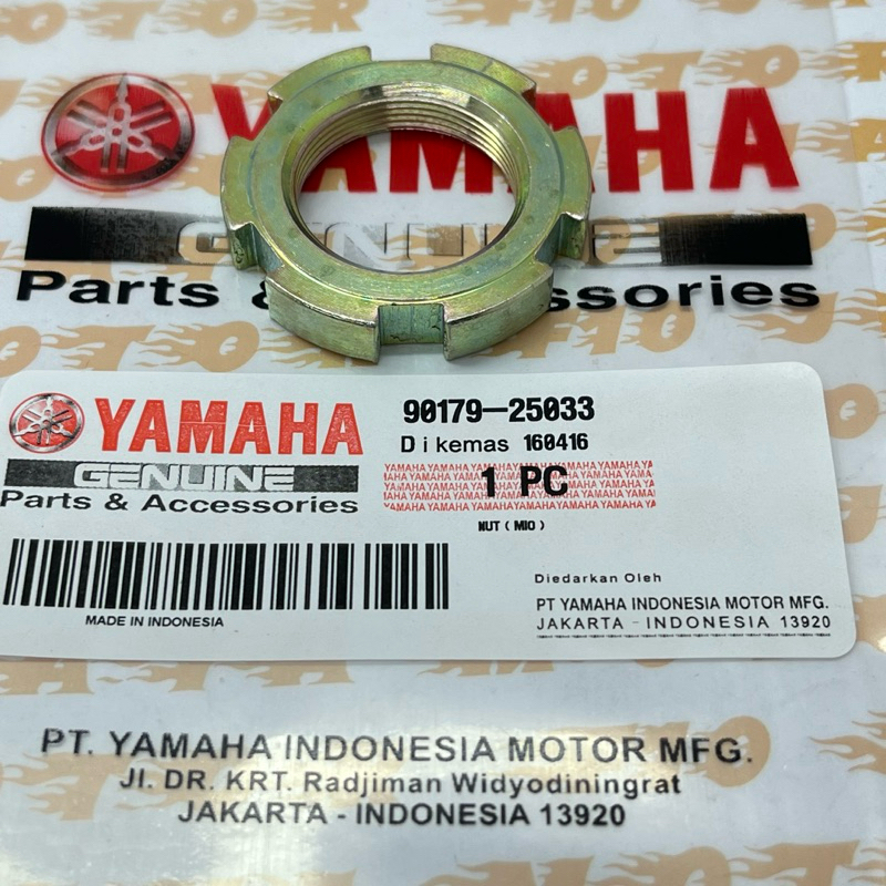 90179-25033 NUT COMSTIR MUR COMSTIR BAUT KOMSTIR YAMAHA