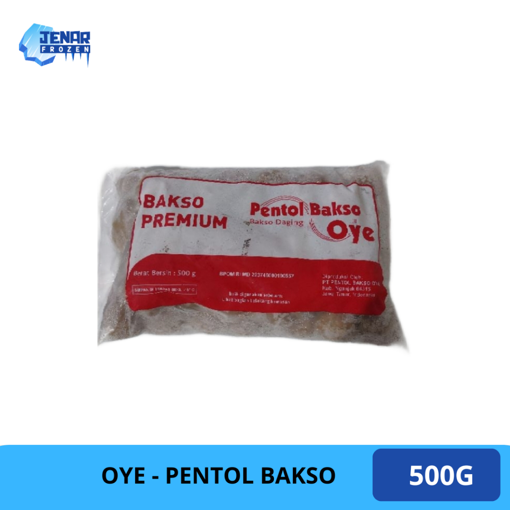 

Pentol Bakso Oye 500 gram isi 50