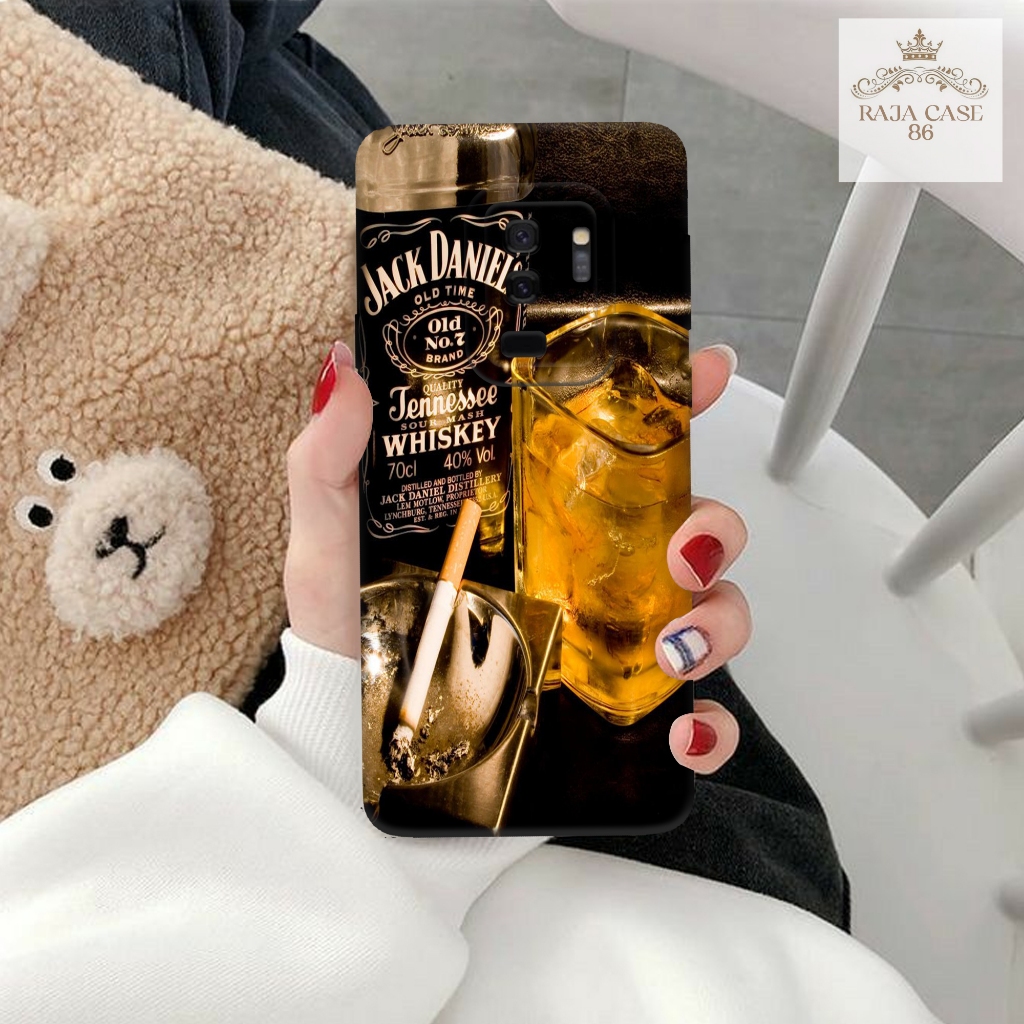 Softcase Samsung Galaxy S9 Plus - Rajacase - Case Samsung Galaxy S9 Plus - Motif Case Minuman - Case