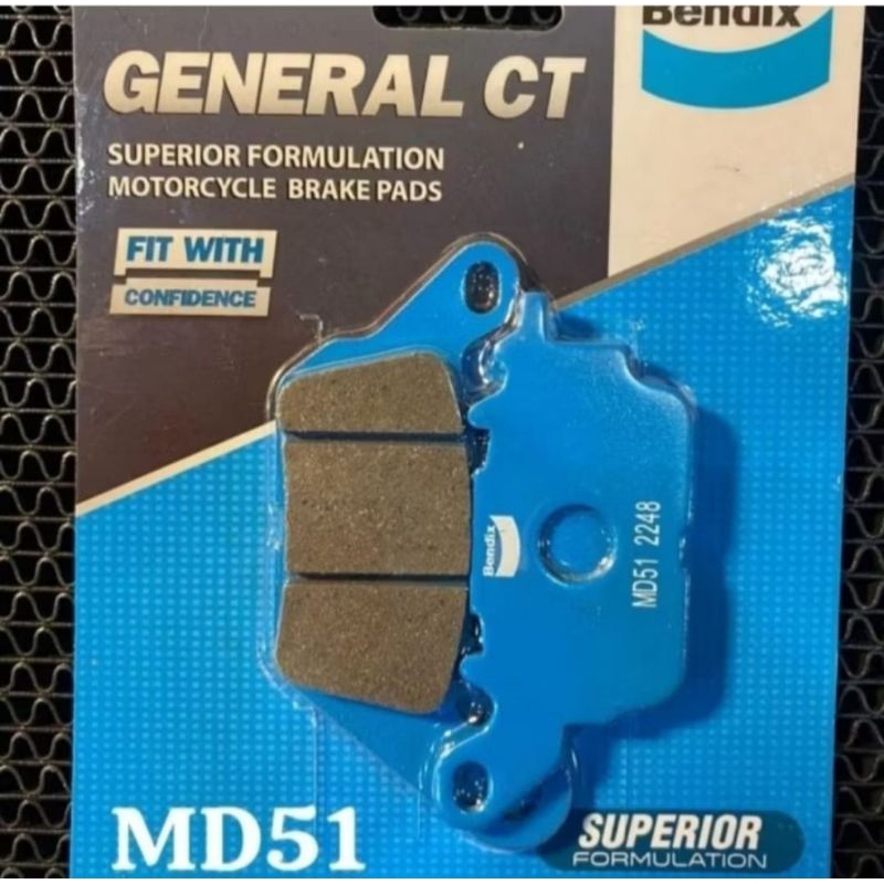 KAMPAS REM DEPAN NMAX AEROX MIO M3 BENDIX MD51