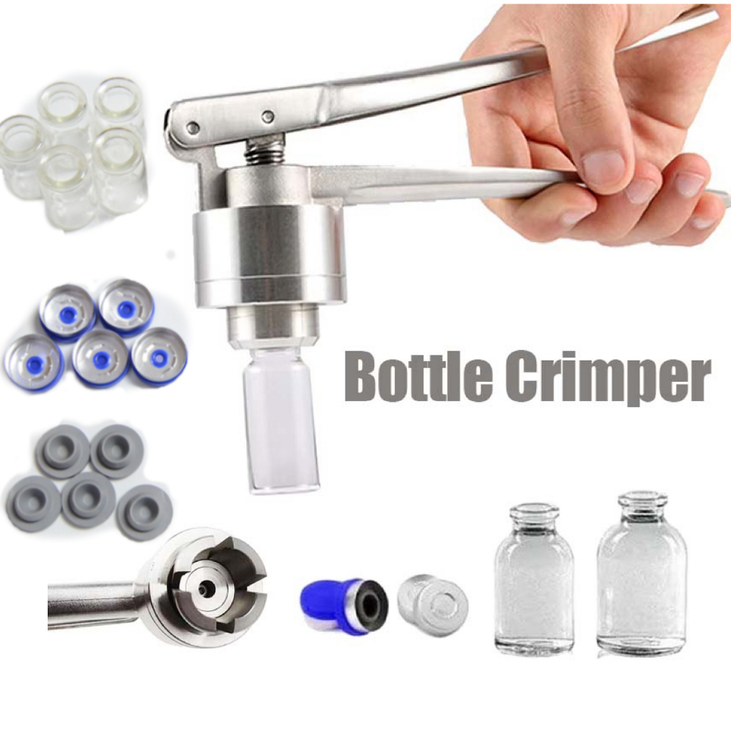 【COD】15mm Alat Press Botol Manual Alat Pres Parfum Pembuka Botol Parfum Tutup Botol Aluminium Mesin 