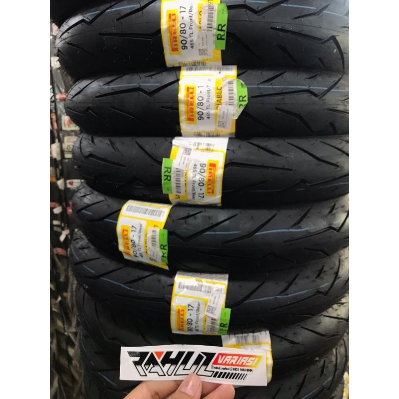 BAN FIRELLI CORSA2 UKURANG 90/80 RING 17