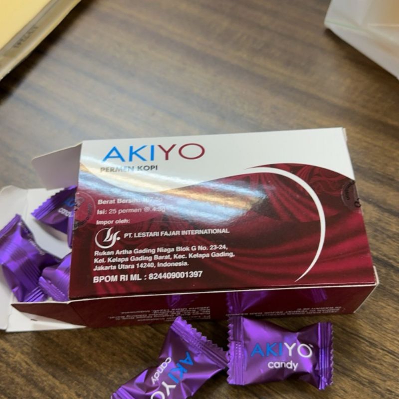 

Akiyo Candy Original Permen Akiyo Asli