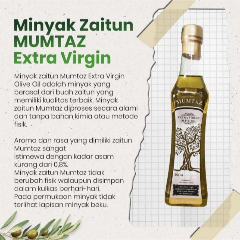 

GFS || Minyak zaitun Mumtaz extra virgin