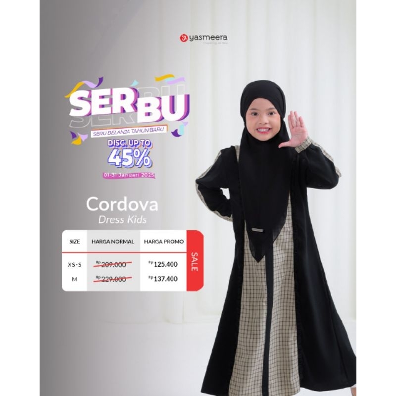 CORDOVA DRESS KIDS | YASMEERA
