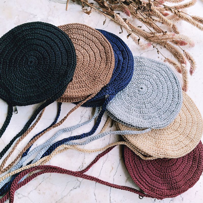 TAS RAJUT BULAT NILON