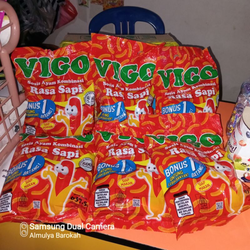 

SOSIS VIGO KEMASAN 1DUS 6PAK @637g