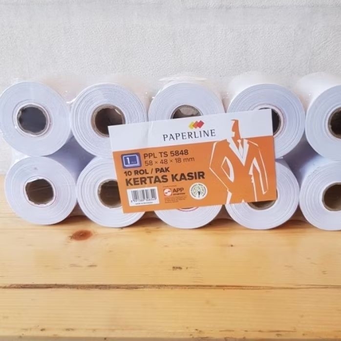 

struk kasir 1 ply paparline 1 pcs
