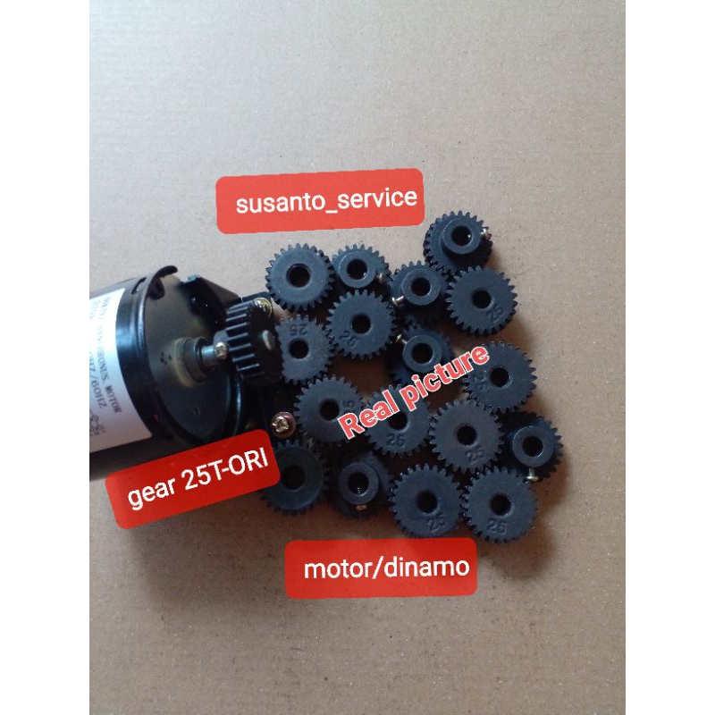 

PROMO gear ORI motor/dinamo laminating 25T