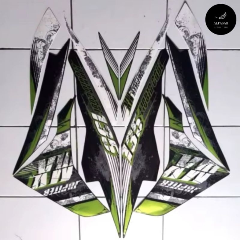 STICKER Striping YAMAHA JUPITER MX 135 New 2013 Hijau