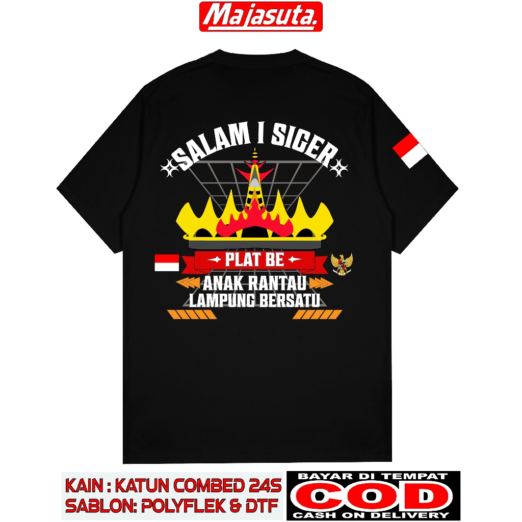 KAOS LAMPUNG BERSATU RANTAU LAMPUNG DESAIN SABLON DTF DESAIN SABLON DTF BISA COD