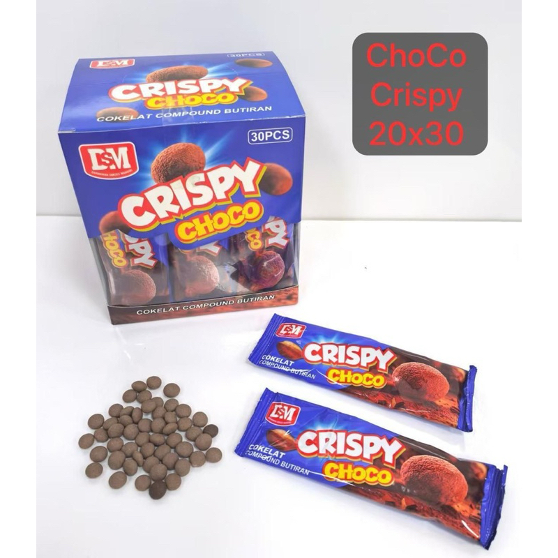 

DSM Coklat CRISPY CHOCO ISI 30 pcs