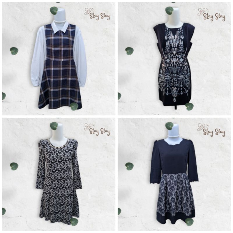 Dress Korea Tunik Overall Baju y2k vintage