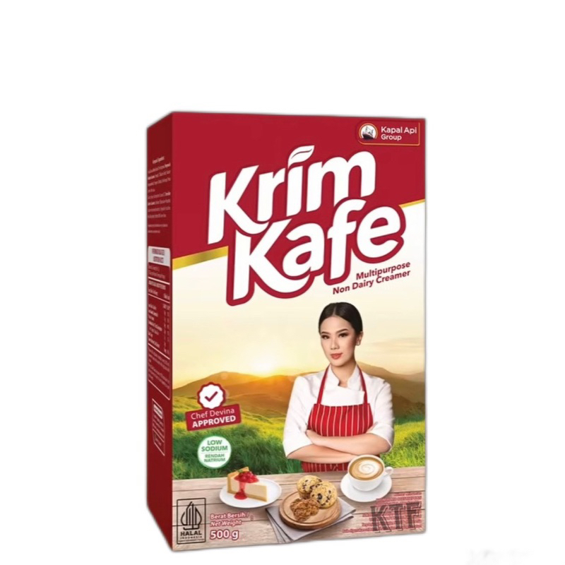 

Kapal Api Krim Kafe 500gr - Non diary creamer