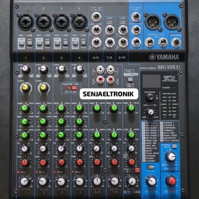 Yamaha MG10XU / MG 10 XU / MG10 XU / MG 10XU USB Mixer 10 Channel