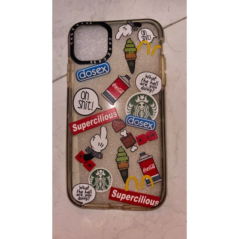 CASE HANDPHONE IPHONE 11/AESTHETIC/SOFT CASE/PRINT CASE