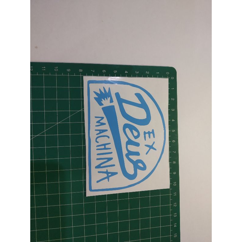 

stiker cutting deus ex machina