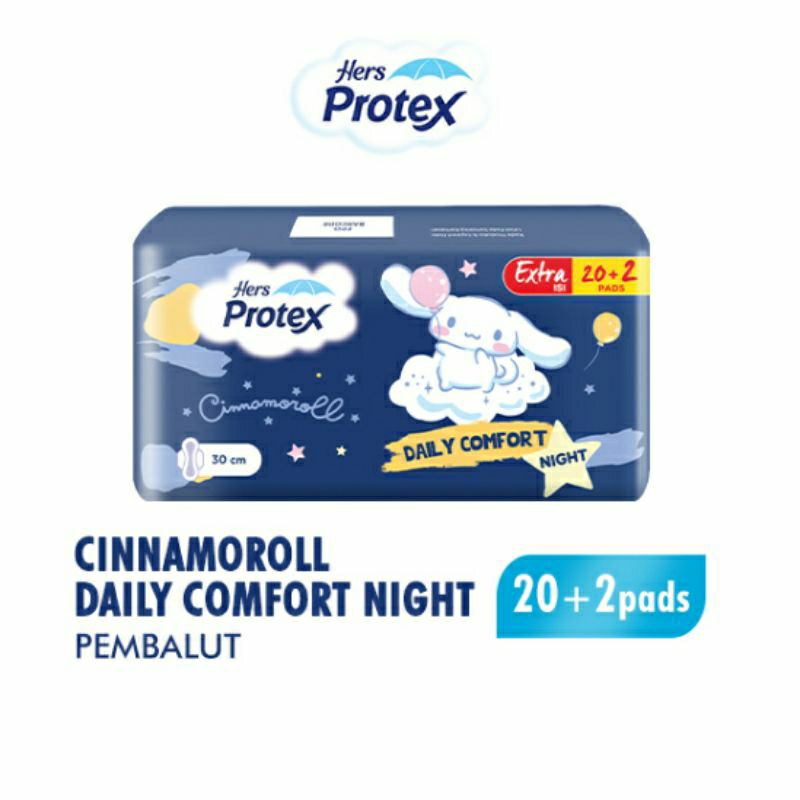 Hers protex cinnamoroll night 30cm