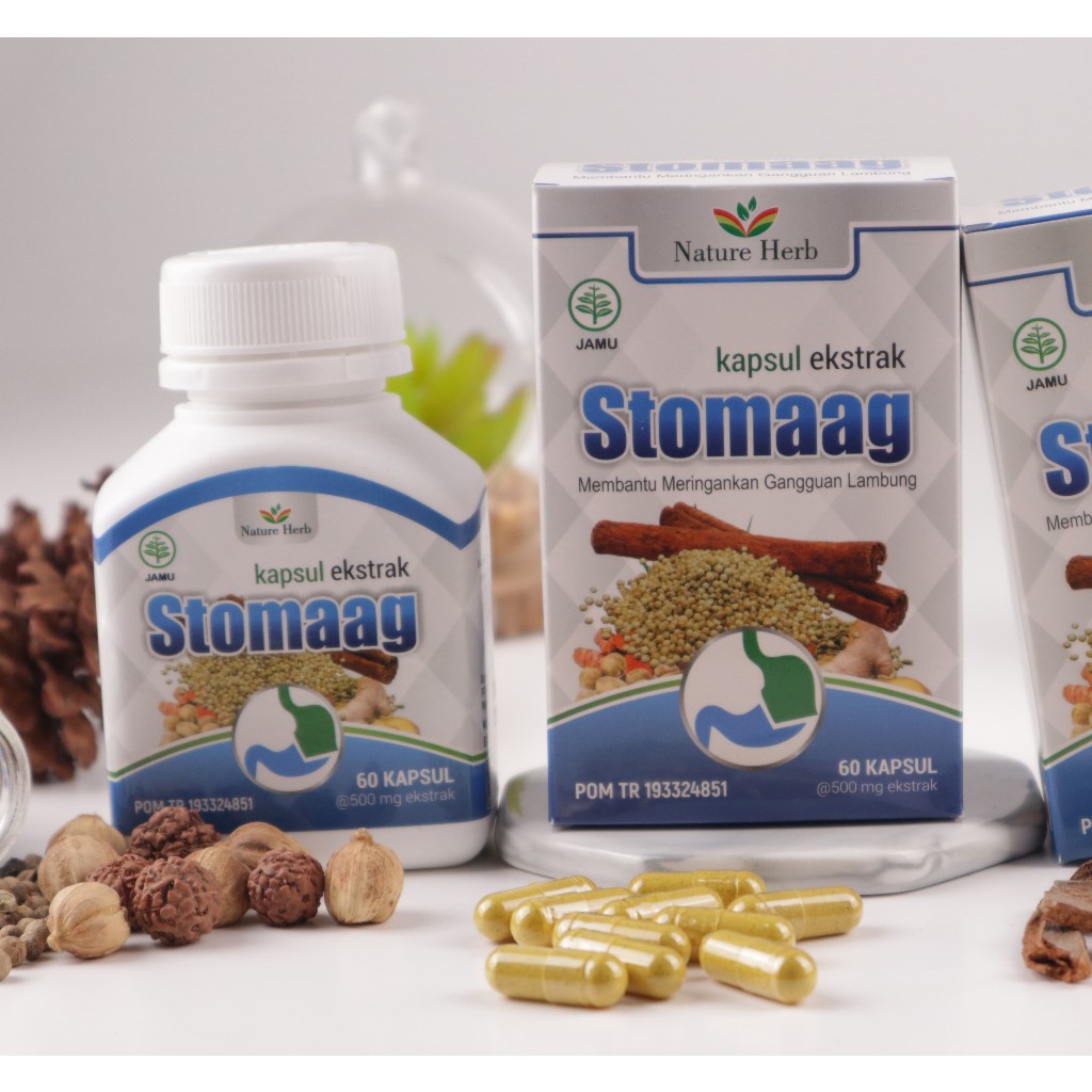 

Stomaag Ekstrak Obat Herbal Maag Gerd Dan Gangguan Lambung