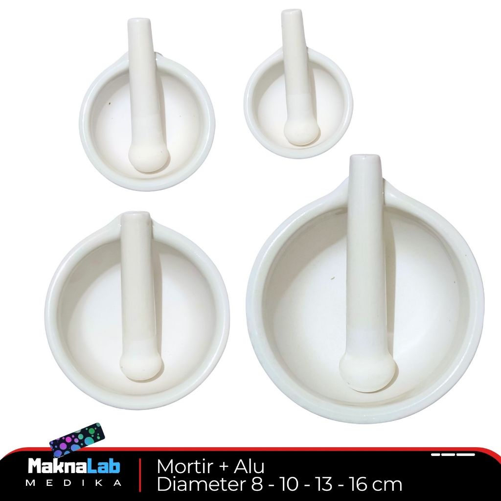Mortir + Alu / Stamper l Lumpang + Alu Alat Penumbuk Serbaguna / Tumbukan Obat