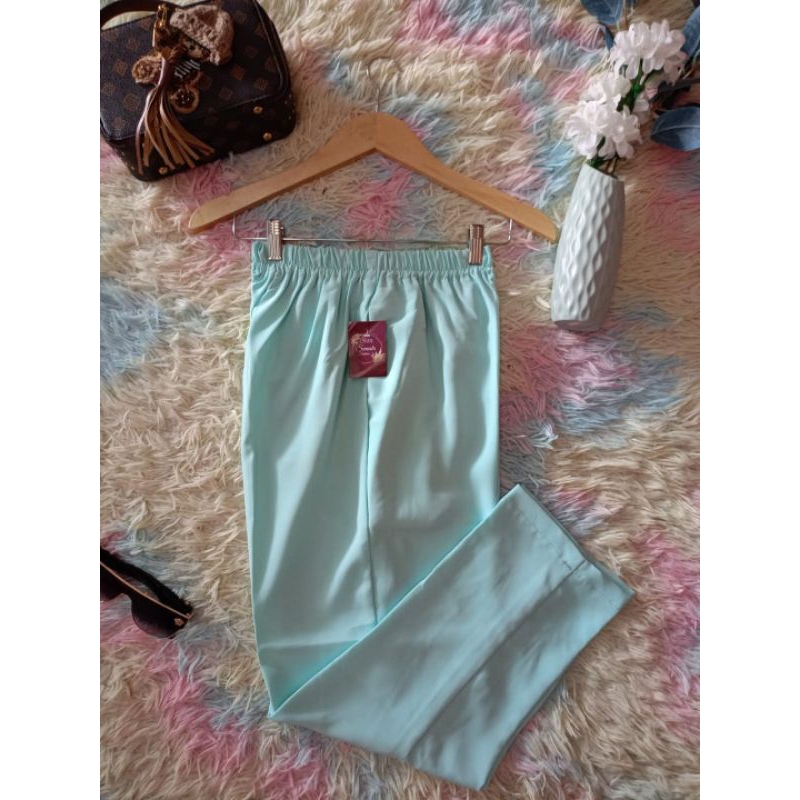 CELANA BAGGY KOREAN STYLE II CELANA SANTAI WANITA KEKINIAN II CELANA KERJA WANITA