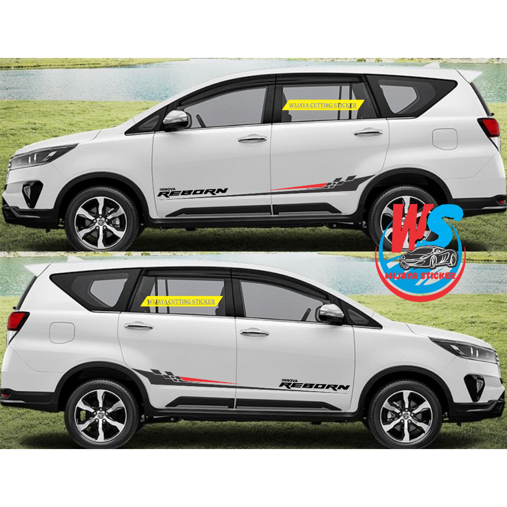 promo Stiker mobil innova reborn sticker list body mobil innova reborn cutting sticker terbaru