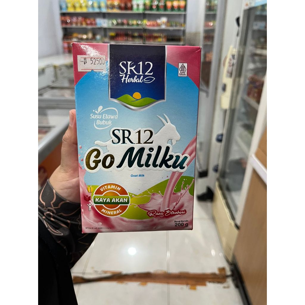 

SR12 GO MILKU RASA STROBERI 200 GRAM