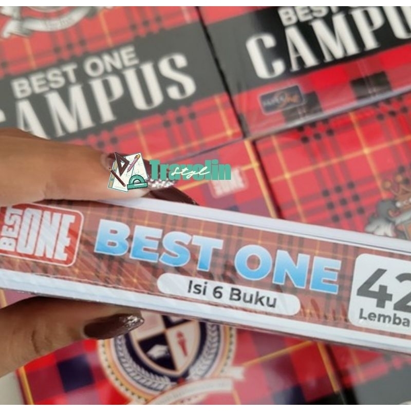 

Buku Tulis Boxy isi 42lembar Best One by PaperOne 1pak (6buku)