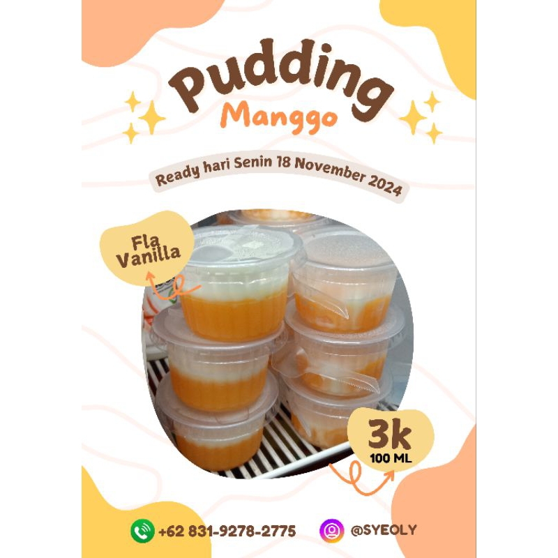 

Pudding Mango Fla Vanilla 75ml