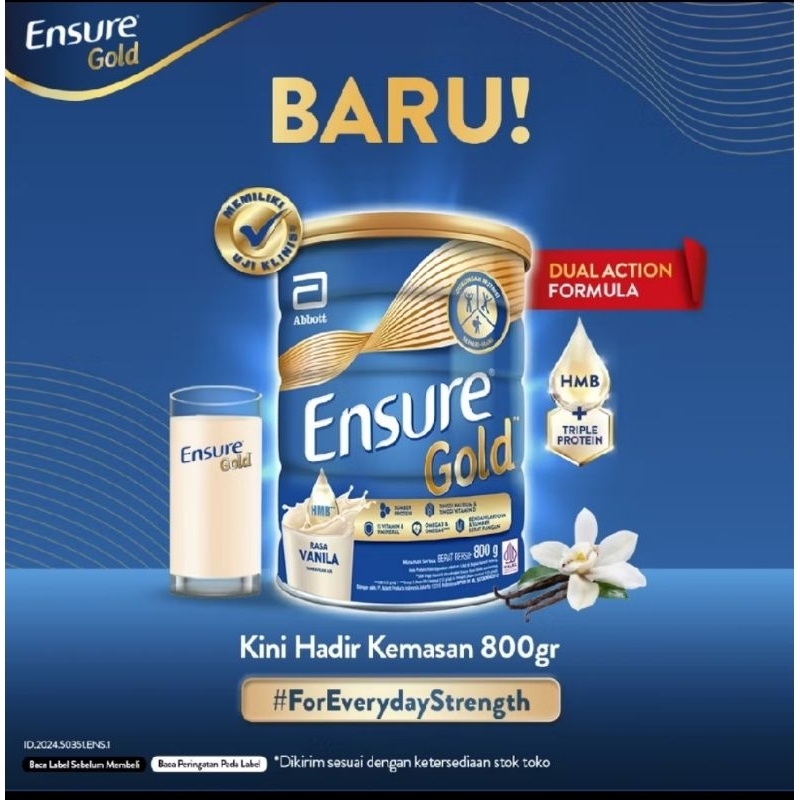 

Ensure Gold HMB 800gram / 800g expire 2027