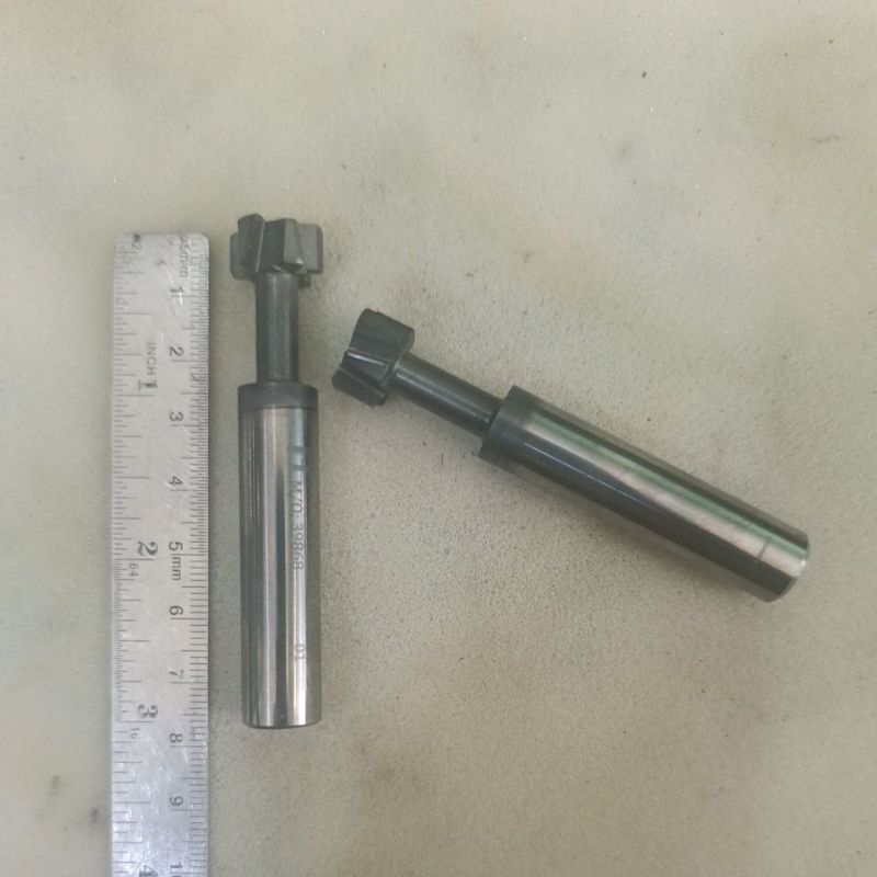 t slot carbide tebal 7.9mm diameter 14mm endmill slitting t slot