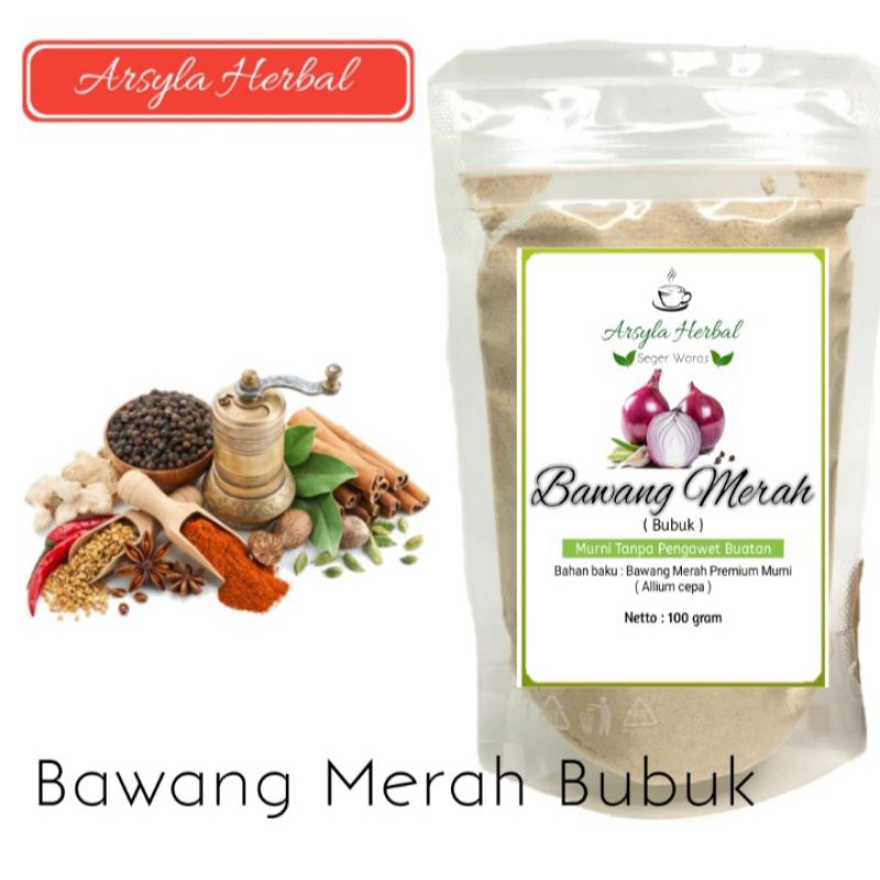 

Bawang Merah Bubuk Premium Arsyla Herbal