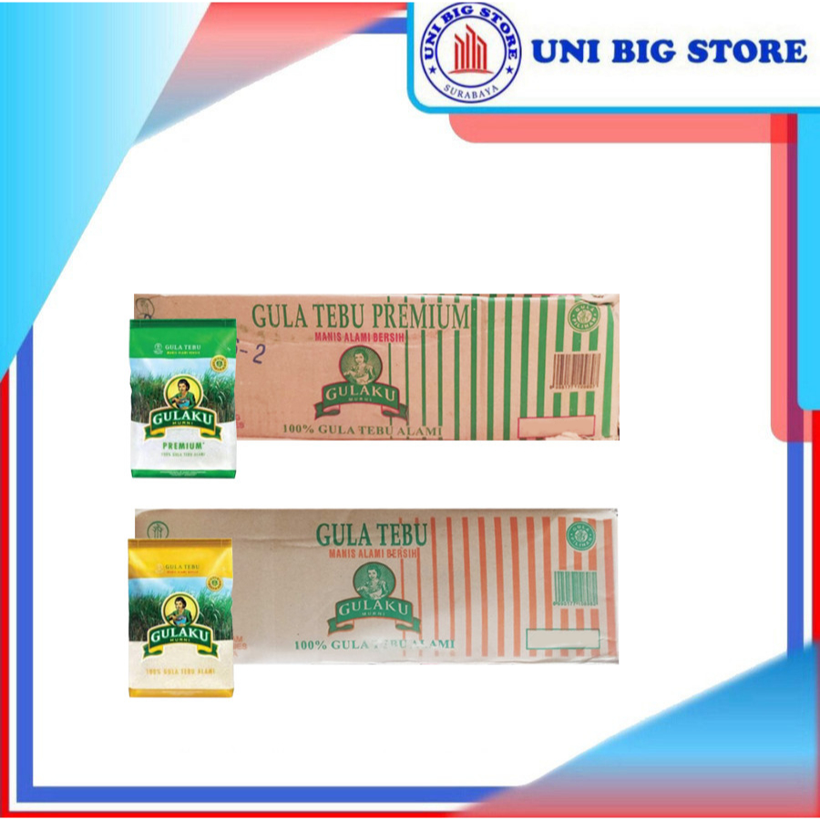 Gulaku Gula Tebu Premium Hijau 200 gr x 60 pcs DUS