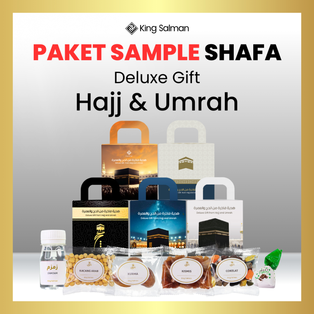 

Oleh Oleh Haji & Umrah Premium - King Salman Gift | 5 SHAFA Paket Sample