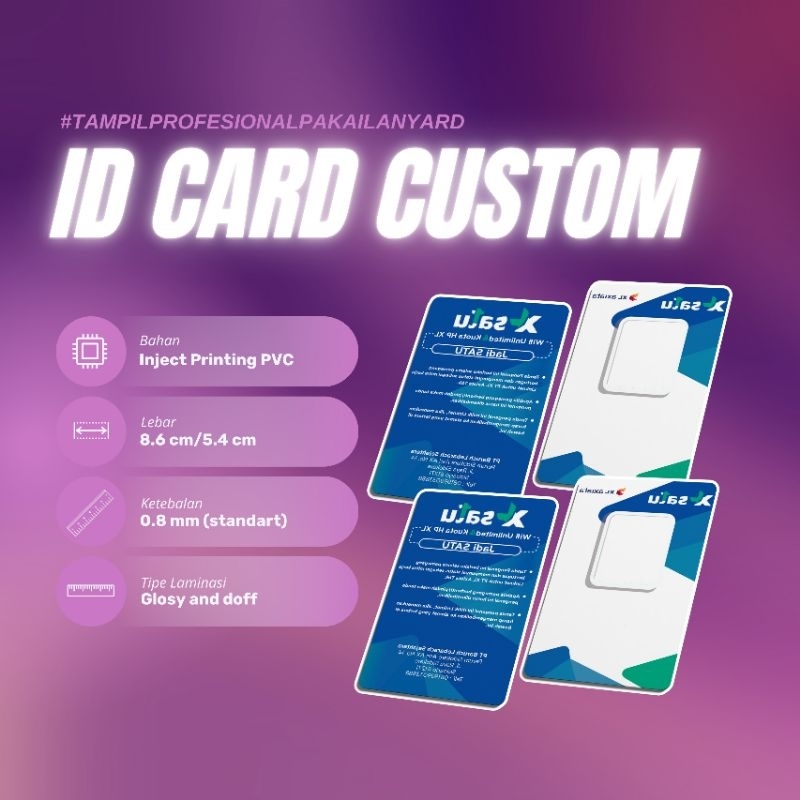 

CETAK ID CARD CUSTOM (Glossy)