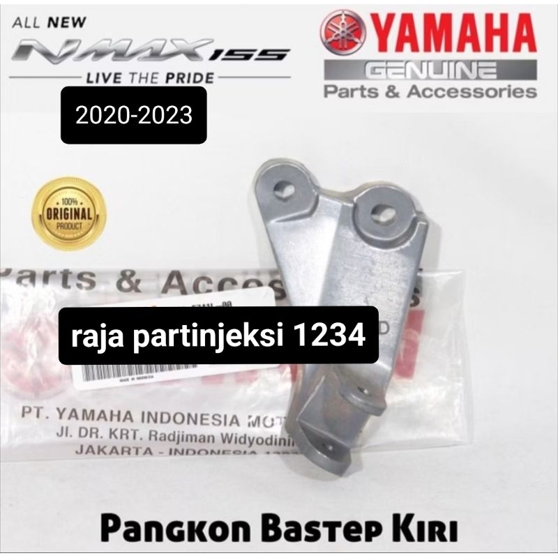 postep kiri new nmax B6H footstep kiri new nmax 2020-2023 B6H-4 dudukan pijakan kiri new nmax panjik