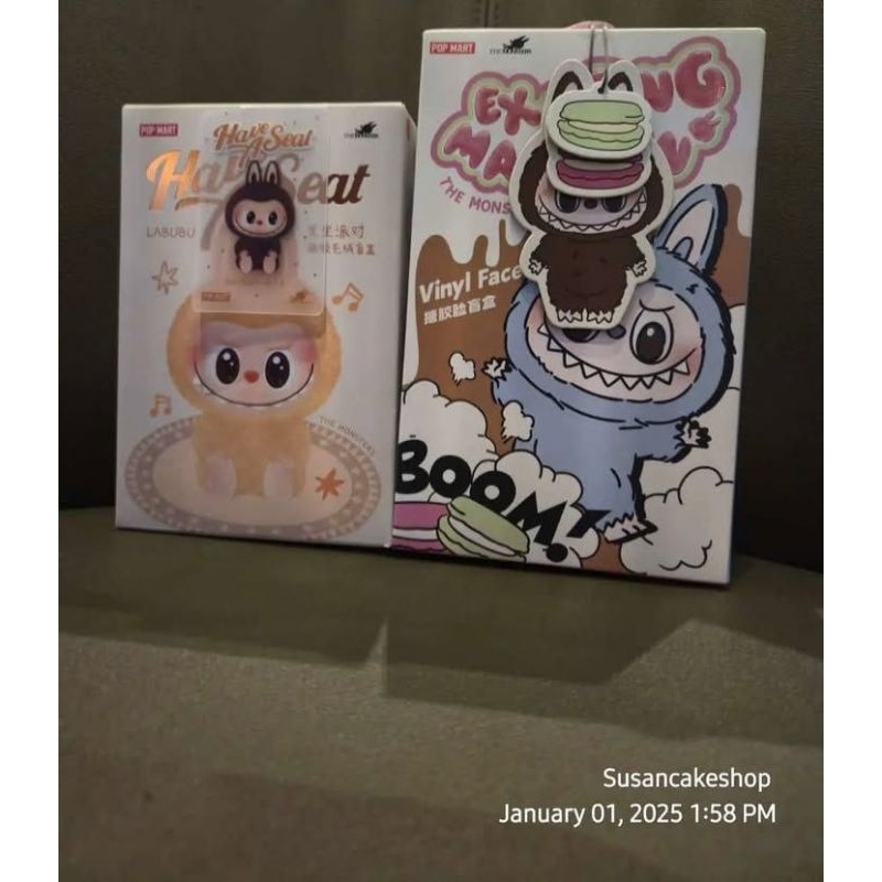 (Secret) Labubu Have A Seat Secret Duo Duo Original Pop Mart Ready Stock Duoduo Labubu v2 Secret Hav