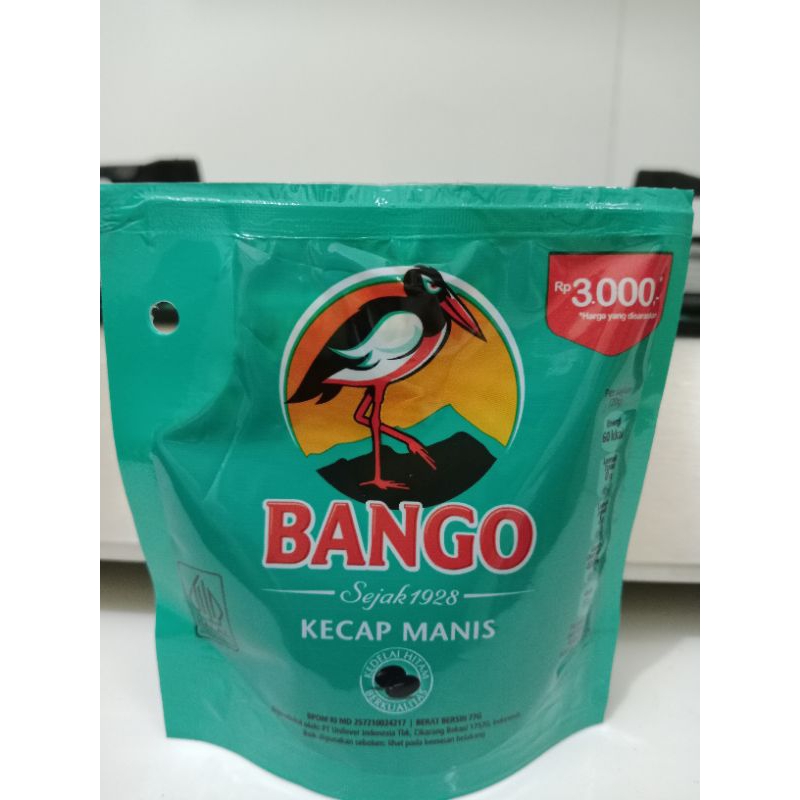 

Kecap Manis Bango Kemasan 77 Gram