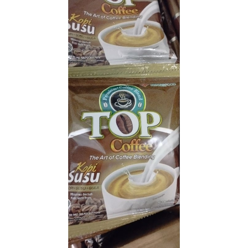 

kopi top susu 1 renteng