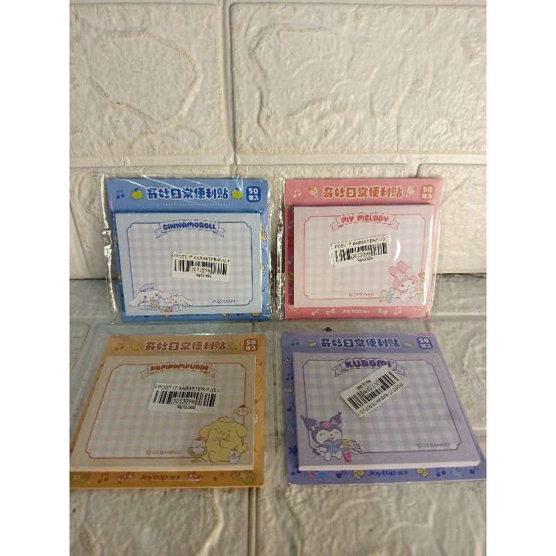 

Post It Karakter Sanrio