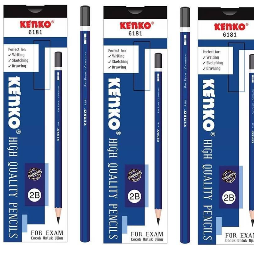 

PENSIL 2B KENKO 6181/PENSIL ISI 12PCS